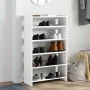 Mueble zapatero madera contrachapada blanco 60x25x100 cm de , Zapateros y organizadores de calzado - Ref: Foro24-859869, Prec...