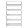Mueble zapatero madera contrachapada blanco 60x25x100 cm de , Zapateros y organizadores de calzado - Ref: Foro24-859869, Prec...