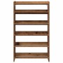 Mueble zapatero madera contrachapada madera vieja 60x25x100 cm de , Zapateros y organizadores de calzado - Ref: Foro24-859876...