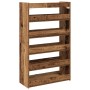 Mueble zapatero madera contrachapada madera vieja 60x25x100 cm de , Zapateros y organizadores de calzado - Ref: Foro24-859876...