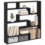 Estante cubo de pared 7 compartimentos madera ingeniería negro de , Estantes y estanterías - Ref: Foro24-860023, Precio: 74,0...