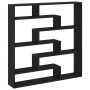 Estante cubo de pared 7 compartimentos madera ingeniería negro de , Estantes y estanterías - Ref: Foro24-860023, Precio: 74,0...