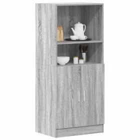 Mueble de cocina madera ingeniería gris sonoma 57x41,5x131,5 cm by , Kitchen cabinets - Ref: Foro24-860126, Price: 104,04 €, ...