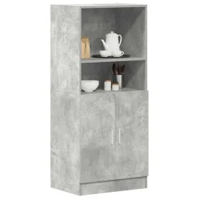 Mueble cocina madera ingeniería gris hormigón 57x41,5x131,5 cm de , Armarios de cocina - Ref: Foro24-860124, Precio: 97,49 €,...