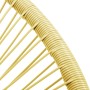 Silla redonda Acapulco ratán sintético beige de vidaXL, Sillas de jardín - Ref: Foro24-313139, Precio: 78,43 €, Descuento: %