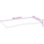 Tablero escritorio rectangular madera maciza roble sin tratar de , Tableros para mesas - Ref: Foro24-4009013, Precio: 95,11 €...
