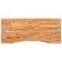 Tablero escritorio rectangular madera maciza roble marrón claro de , Tableros para mesas - Ref: Foro24-4009024, Precio: 115,8...