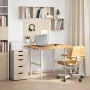 Tablero escritorio rectangular madera maciza roble marrón claro by , Table tops - Ref: Foro24-4009026, Price: 126,94 €, Disco...