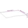 Tablero escritorio rectangular madera maciza roble marrón claro by , Table tops - Ref: Foro24-4009026, Price: 126,94 €, Disco...