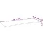 Tablero escritorio 140x50x2,5cm rectangular madera maciza roble de , Tableros para mesas - Ref: Foro24-4009030, Precio: 98,54...