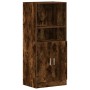 Set de muebles de cocina 2 pzas madera ingeniería roble ahumado de , Estantes y estanterías - Ref: Foro24-3324146, Precio: 18...
