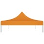 Techo de carpa para celebraciones naranja 4x3 m 270 g/m² de vidaXL, Cubiertas para carpas y cenadores - Ref: Foro24-315355, P...