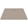 Plato de ducha SMC marrón 90x70 cm de vidaXL, Platos de ducha - Ref: Foro24-148923, Precio: 130,35 €, Descuento: %