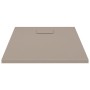 Plato de ducha SMC marrón 90x70 cm de vidaXL, Platos de ducha - Ref: Foro24-148923, Precio: 132,45 €, Descuento: %