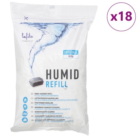Absorbentes de humedad de recambio 18 unidades 900 g de , Absorbedores de humedad - Ref: Foro24-4015921, Precio: 57,96 €, Des...