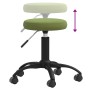 Taburete de masaje terciopelo verde claro de , Sillones de masaje - Ref: Foro24-3085740, Precio: 45,83 €, Descuento: %