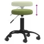 Taburete de masaje terciopelo verde claro de , Sillones de masaje - Ref: Foro24-3085740, Precio: 45,50 €, Descuento: %
