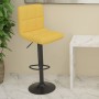 Taburete de cocina de tela amarillo mostaza de , Taburetes de cocina - Ref: Foro24-334279, Precio: 74,97 €, Descuento: %