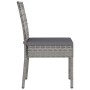 Sillas de comedor de jardín 2 unidades ratán sintético gris de vidaXL, Sillas de jardín - Ref: Foro24-315108, Precio: 100,42 ...