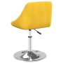 Sillas de comedor giratorias 4 uds terciopelo amarillo mostaza de , Sillas de comedor - Ref: Foro24-3088765, Precio: 191,18 €...
