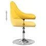 Sillas de comedor giratorias 4 uds terciopelo amarillo mostaza de , Sillas de comedor - Ref: Foro24-3088765, Precio: 188,40 €...