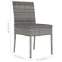 Sillas de comedor de jardín 2 unidades ratán sintético gris de vidaXL, Sillas de jardín - Ref: Foro24-315108, Precio: 100,42 ...