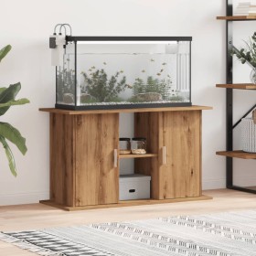 Soporte de acuario madera ingeniería roble artisan 101x41x58 cm de , Soportes para acuarios - Ref: Foro24-857281, Precio: 118...