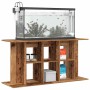 Soporte para acuario madera ingeniería envejecida 120x40x60 cm de , Soportes para acuarios - Ref: Foro24-857276, Precio: 82,9...