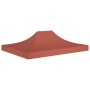 Techo de carpa para celebraciones color terracota 4x3m 270g/m² de vidaXL, Cubiertas para carpas y cenadores - Ref: Foro24-315...