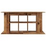 Soporte para acuario madera ingeniería envejecida 120x40x60 cm de , Soportes para acuarios - Ref: Foro24-857276, Precio: 82,9...