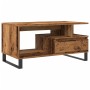 Mesa de centro madera ingeniería madera envejecida 90x49x45 cm de , Mesas de centro - Ref: Foro24-857454, Precio: 86,66 €, De...
