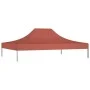 Techo de carpa para celebraciones color terracota 4x3m 270g/m² de vidaXL, Cubiertas para carpas y cenadores - Ref: Foro24-315...