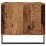Mesa de centro madera ingeniería madera envejecida 90x49x45 cm de , Mesas de centro - Ref: Foro24-857454, Precio: 86,66 €, De...