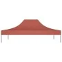 Techo de carpa para celebraciones color terracota 4x3m 270g/m² de vidaXL, Cubiertas para carpas y cenadores - Ref: Foro24-315...