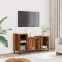 Mueble para TV madera ingeniería madera envejecida 100x35x55 cm de , Muebles TV - Ref: Foro24-857456, Precio: 78,47 €, Descue...