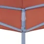 Techo de carpa para celebraciones color terracota 4x3m 270g/m² de vidaXL, Cubiertas para carpas y cenadores - Ref: Foro24-315...