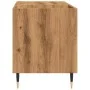 Mueble discos madera de ingeniería roble artisan 84,5x38x48 cm by , Closets and storage - Ref: Foro24-857241, Price: 68,01 €,...