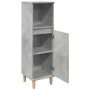 Armario de baño madera contrachapada gris hormigón 30x30x100 cm de , Muebles de baño - Ref: Foro24-857107, Precio: 44,61 €, D...