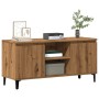 Mueble para TV madera de ingeniería roble artisan 102x35x50 cm de , Muebles TV - Ref: Foro24-856431, Precio: 80,95 €, Descuen...