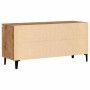 Mueble para TV madera de ingeniería roble artisan 102x35x50 cm de , Muebles TV - Ref: Foro24-856431, Precio: 80,95 €, Descuen...