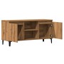 Mueble para TV madera de ingeniería roble artisan 102x35x50 cm de , Muebles TV - Ref: Foro24-856431, Precio: 80,95 €, Descuen...