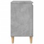 Mueble de lavabo madera contrachapada gris hormigón 58x33x60cm de , Tocadores de baño - Ref: Foro24-857113, Precio: 49,43 €, ...