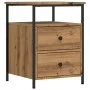 Mesitas noche 2 uds madera ingeniería roble artisan 44x45x60 cm de , Mesitas de noche - Ref: Foro24-857257, Precio: 126,97 €,...