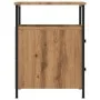 Mesitas noche 2 uds madera ingeniería roble artisan 44x45x60 cm de , Mesitas de noche - Ref: Foro24-857257, Precio: 126,97 €,...