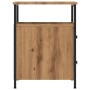 Mesitas noche 2 uds madera ingeniería roble artisan 44x45x60 cm de , Mesitas de noche - Ref: Foro24-857257, Precio: 134,66 €,...