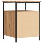 Mesitas noche 2 uds madera ingeniería roble artisan 44x45x60 cm de , Mesitas de noche - Ref: Foro24-857257, Precio: 134,66 €,...