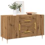 Aparador de madera de ingeniería roble artisan 100x36x60 cm de , Aparadores - Ref: Foro24-857319, Precio: 100,38 €, Descuento: %