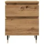 Mesitas de noche 2 uds madera roble artisian 40x35x50 cm by , Nightstands - Ref: Foro24-857399, Price: 99,73 €, Discount: %
