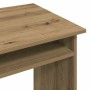 Escritorio de madera de ingeniería roble artisan 90x50x74 cm de , Escritorios - Ref: Foro24-855977, Precio: 72,84 €, Descuent...