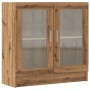 Armario libros madera ingeniería roble artisan 82,5x30,5x80 cm de , Librerías y estanterías - Ref: Foro24-856155, Precio: 91,...